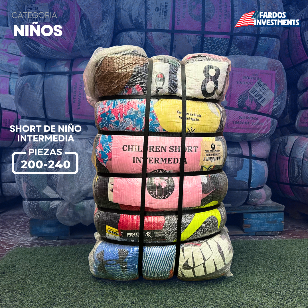 Short de niño intermedia HT