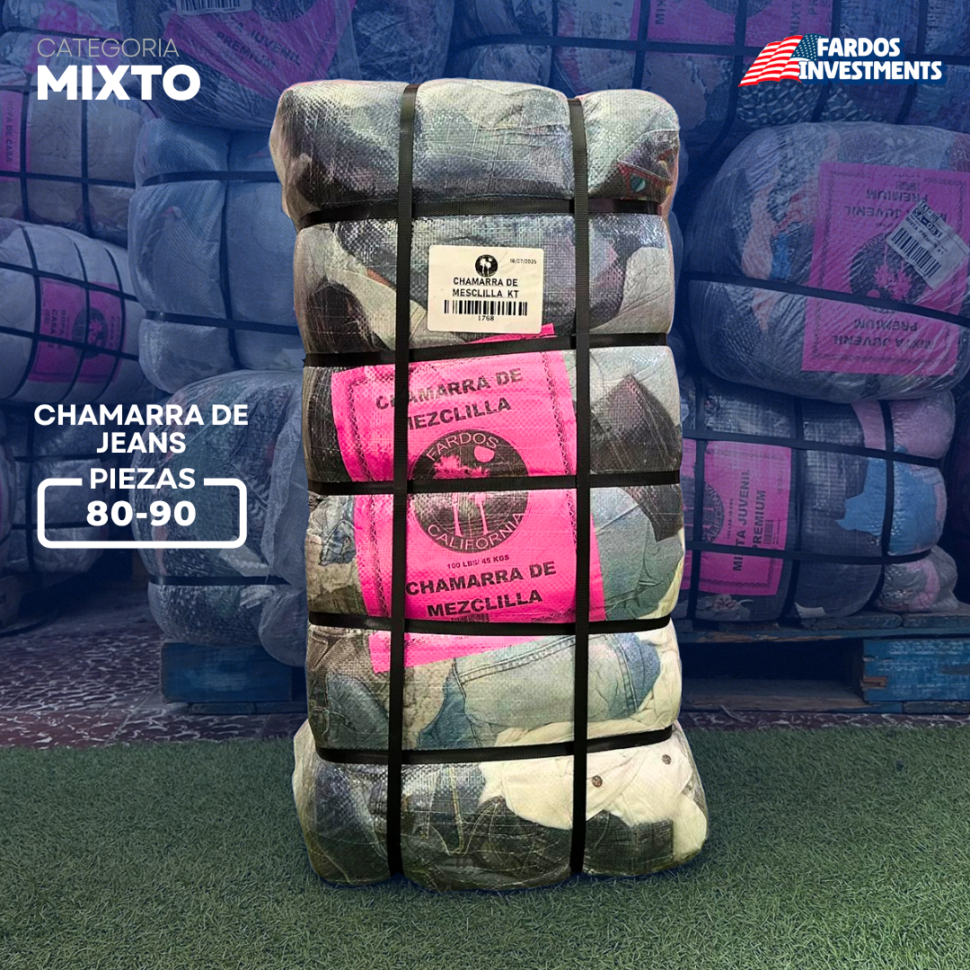 Chamarra de jeans KT