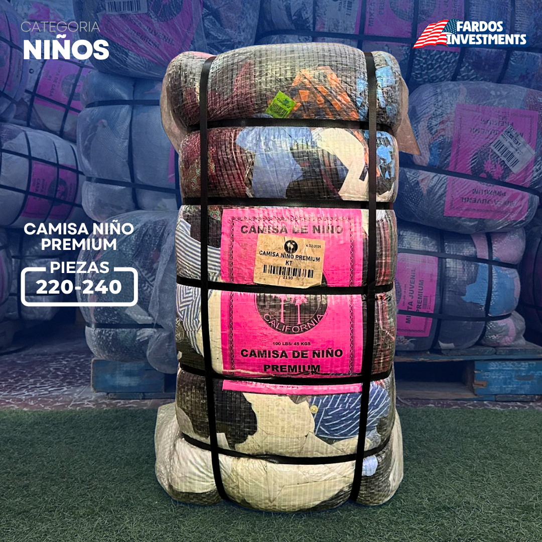 Camisa de niño premium KT