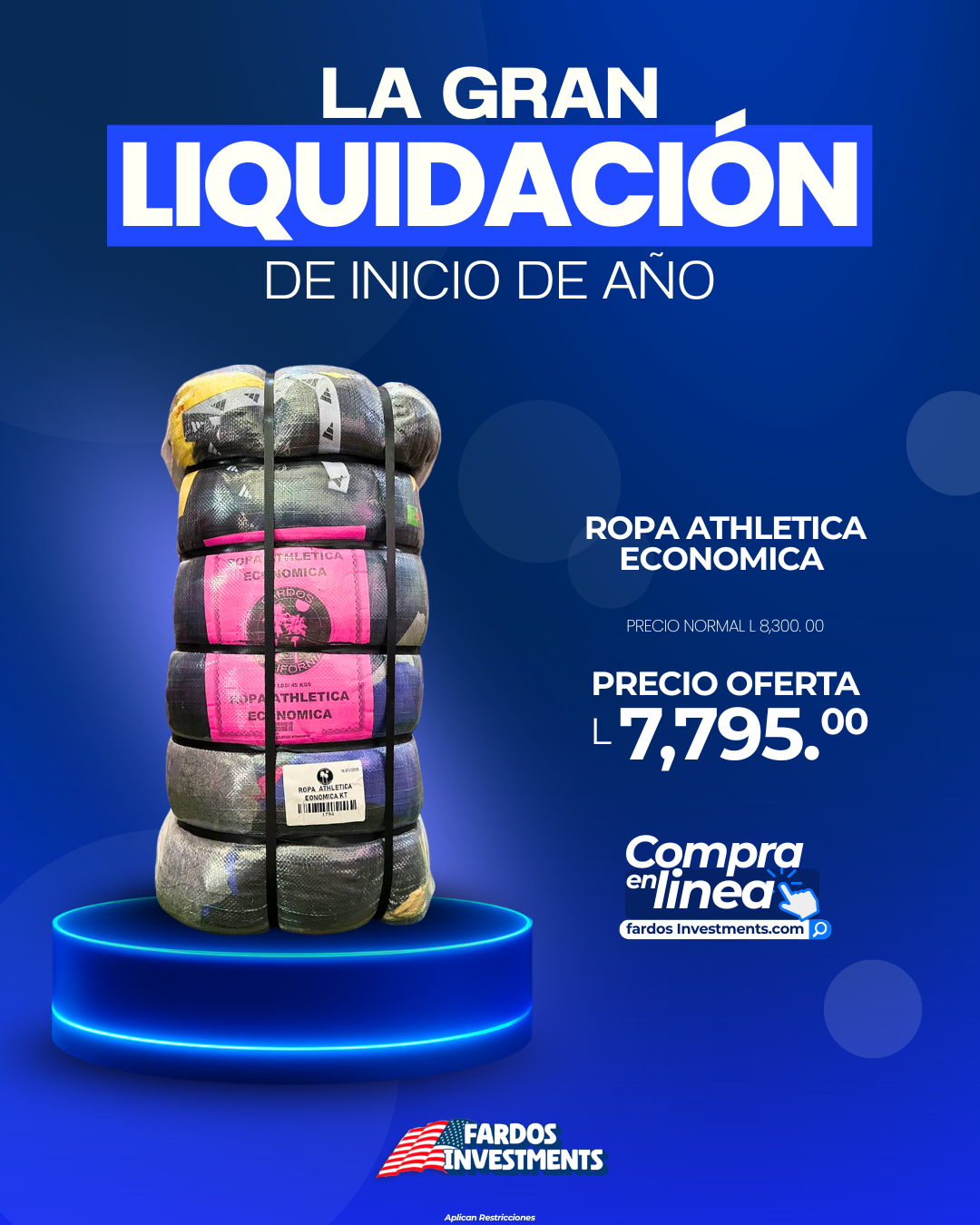 ROPA ATHELTICA ECONOMICA 